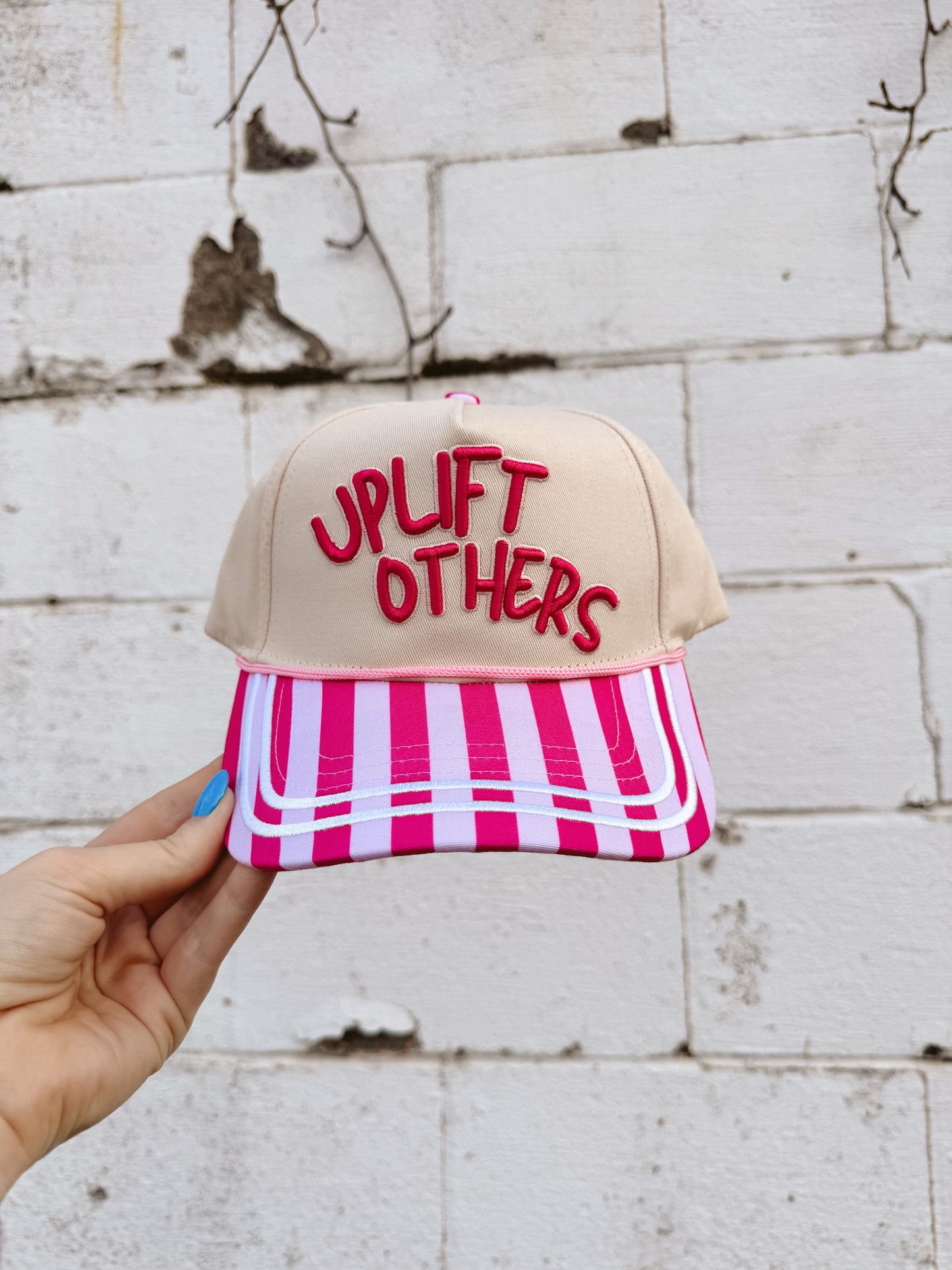 Striped Uplift Others Hat
