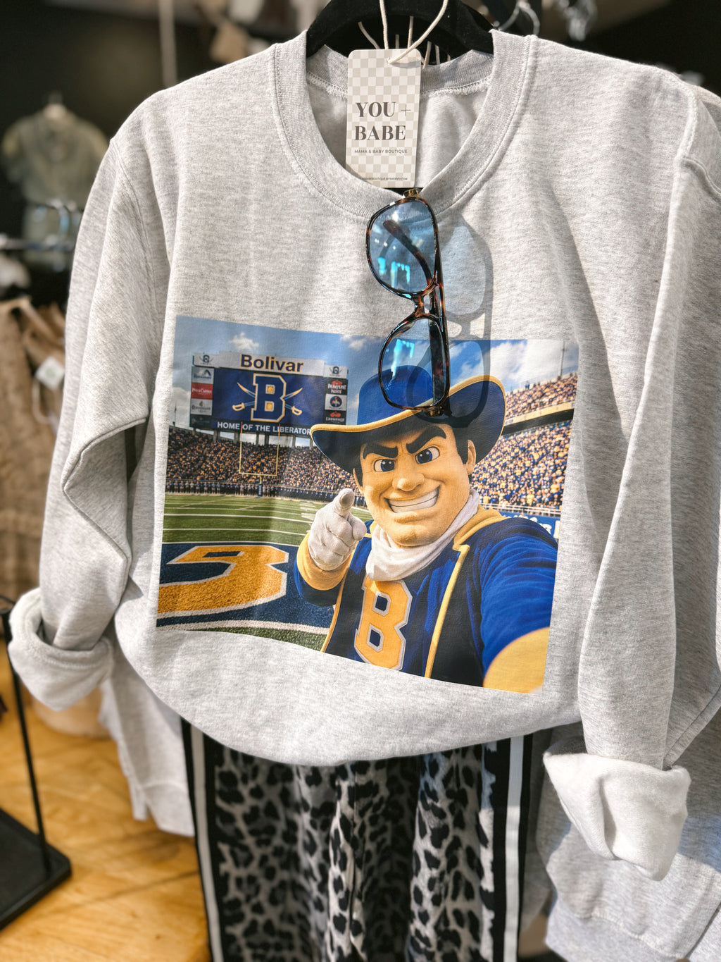 Liberator Mascot Selfie