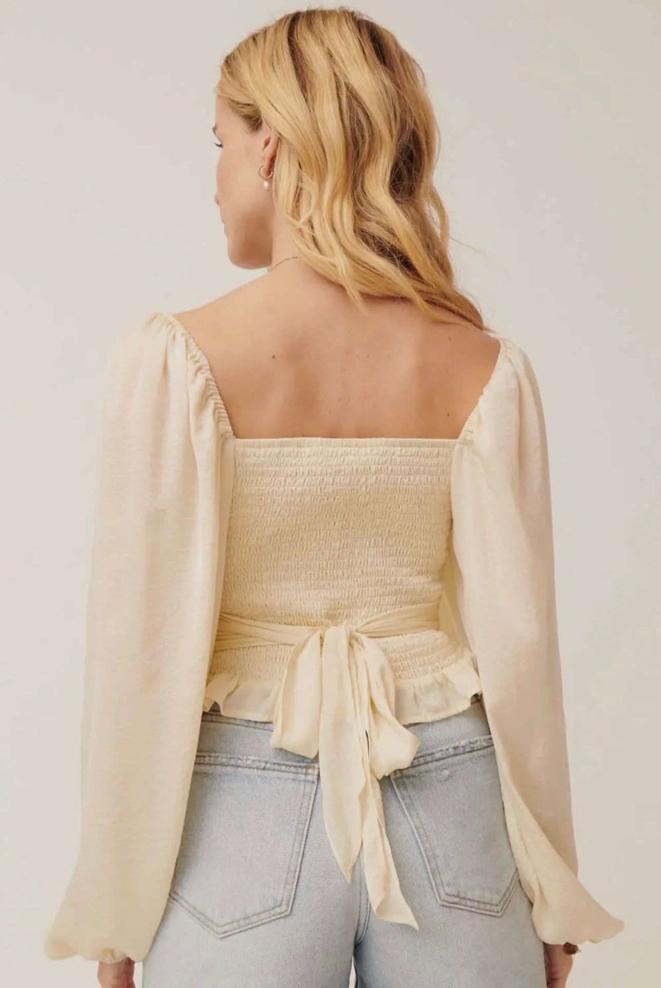Sweetheart Smocked Top