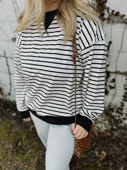 Stripe Pullover