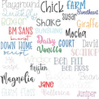 Woven Name Blanket