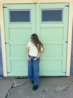 Butter Yellow Ribbed Knit Top