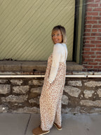 Pleated Floral Jumpsuit