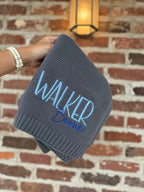 Woven Name Blanket