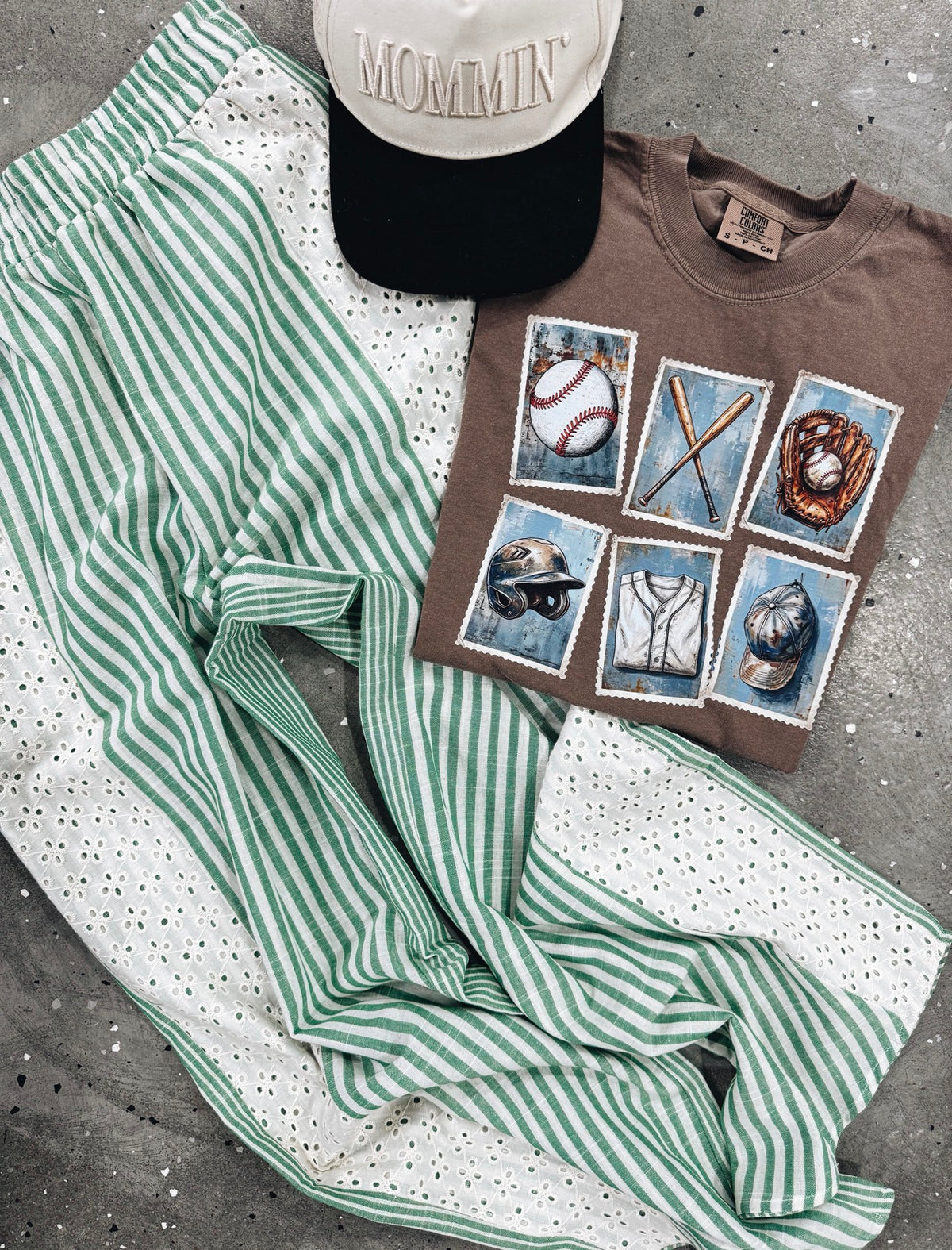 Vintage Baseball Stamp Tee