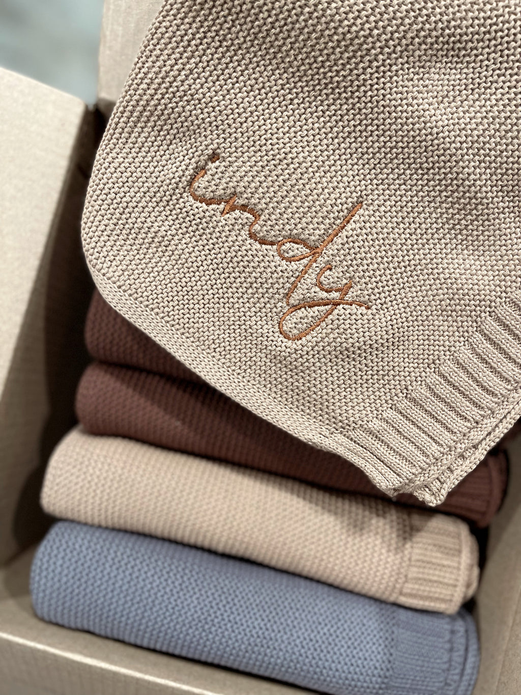Woven Name Blanket