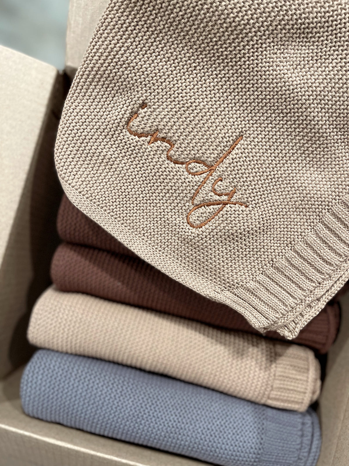Woven Name Blanket