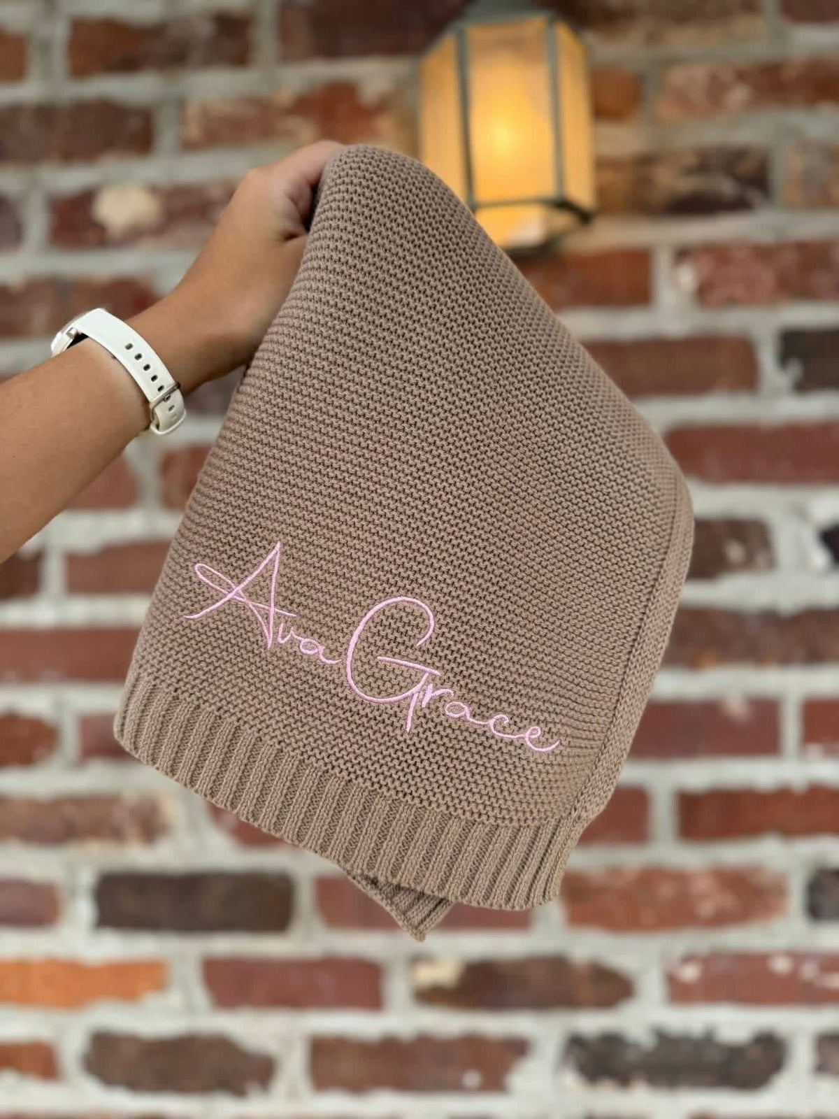Woven Name Blanket