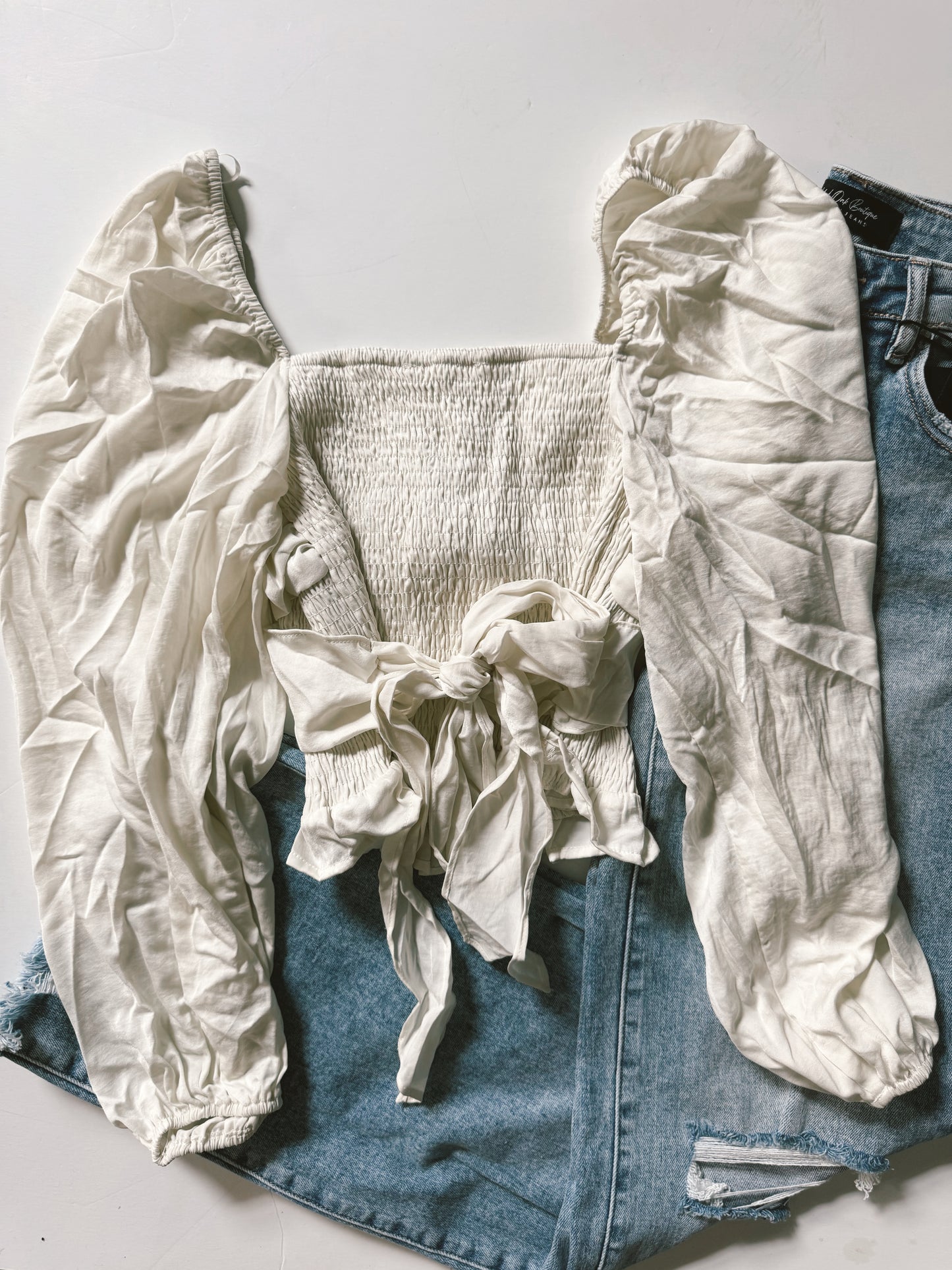 Sweetheart Smocked Top