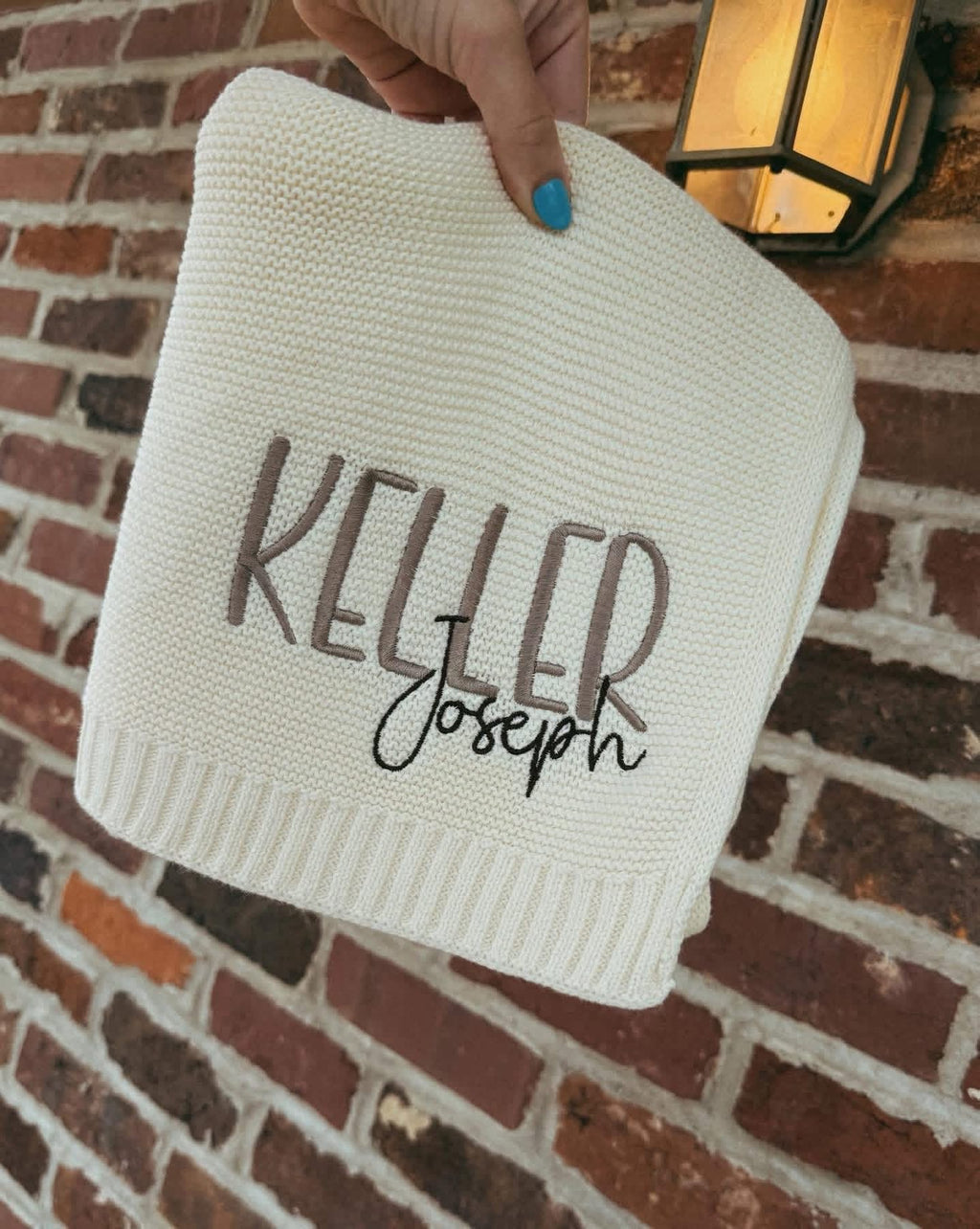 Woven Name Blanket