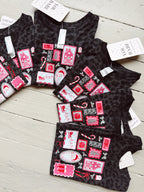 Leopard Christmas Stamp Tee
