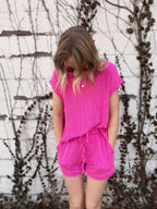 Ribbed Pink Set