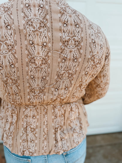 Paisley Blouse