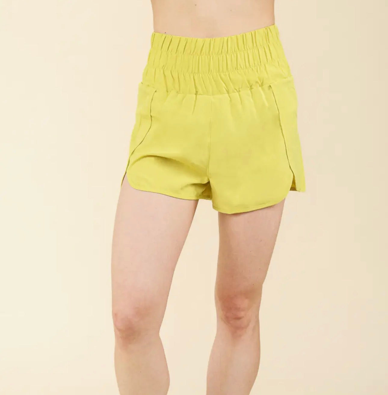 Lime Active Shorts