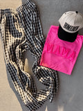 Pink Mama Puff Paint Tee