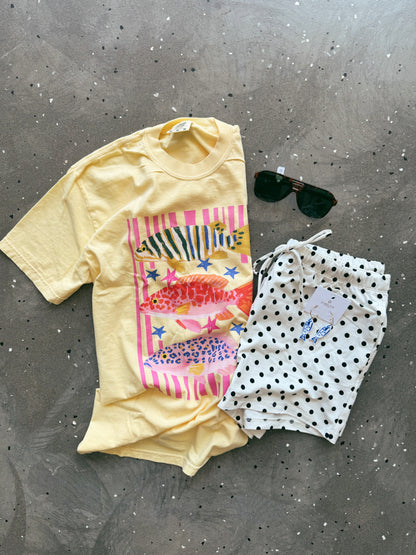 Colorful Fish Tee