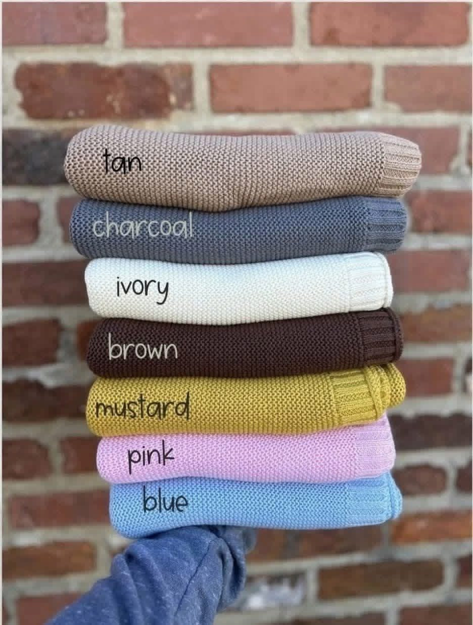 Woven Name Blanket