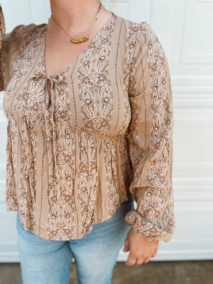 Paisley Blouse